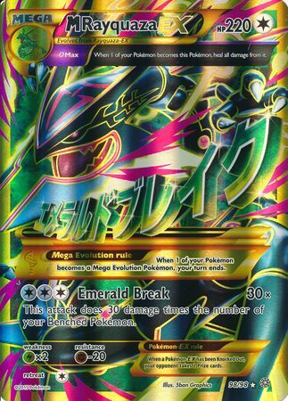 M Rayquaza EX (98/98) (Jumbo Card) [XY: Ancient Origins] | Mindsight Gaming