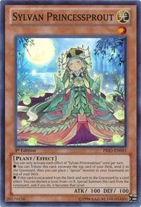 Sylvan Princessprout [PRIO-EN083] Super Rare | Mindsight Gaming