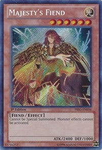 Majesty's Fiend [PRIO-EN034] Secret Rare | Mindsight Gaming