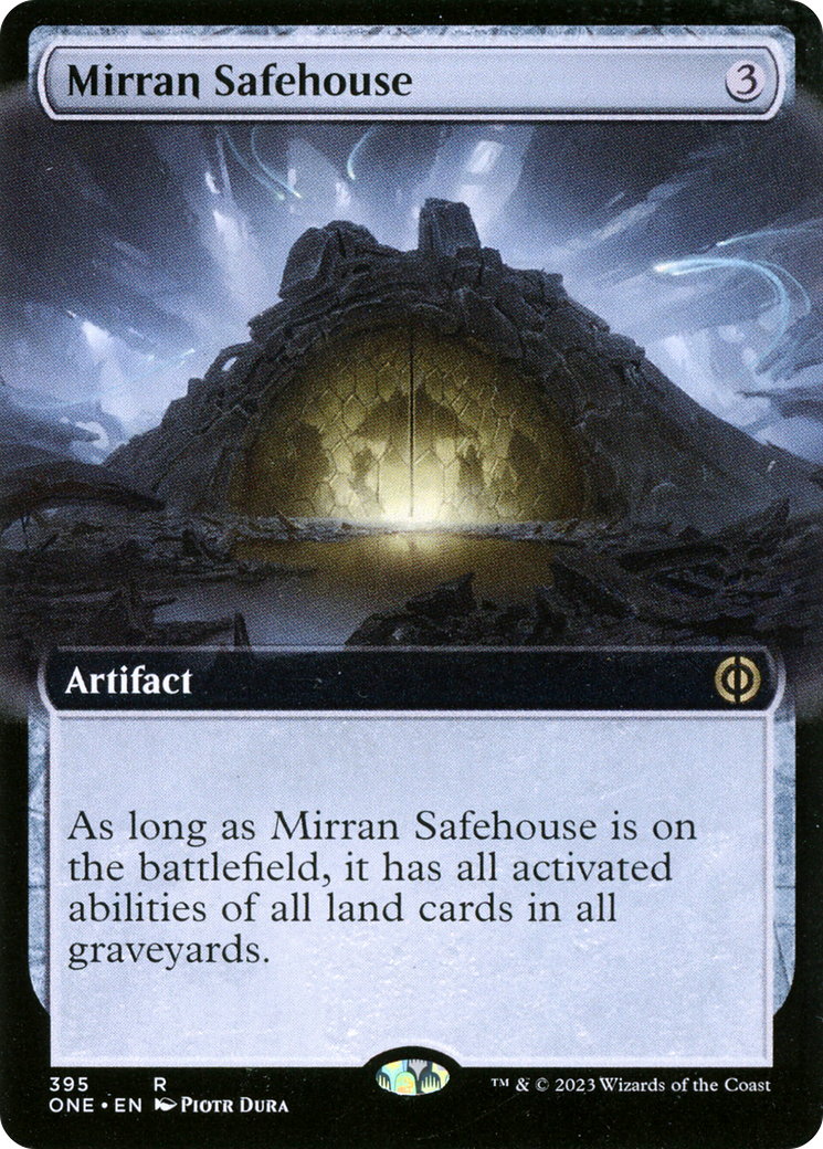 Mirran Safehouse (Extended Art) [Phyrexia: All Will Be One] | Mindsight Gaming