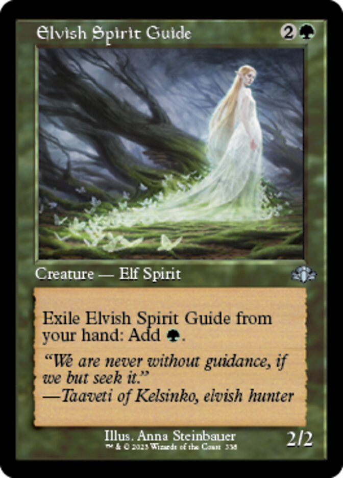 Elvish Spirit Guide (Retro) [Dominaria Remastered] | Mindsight Gaming