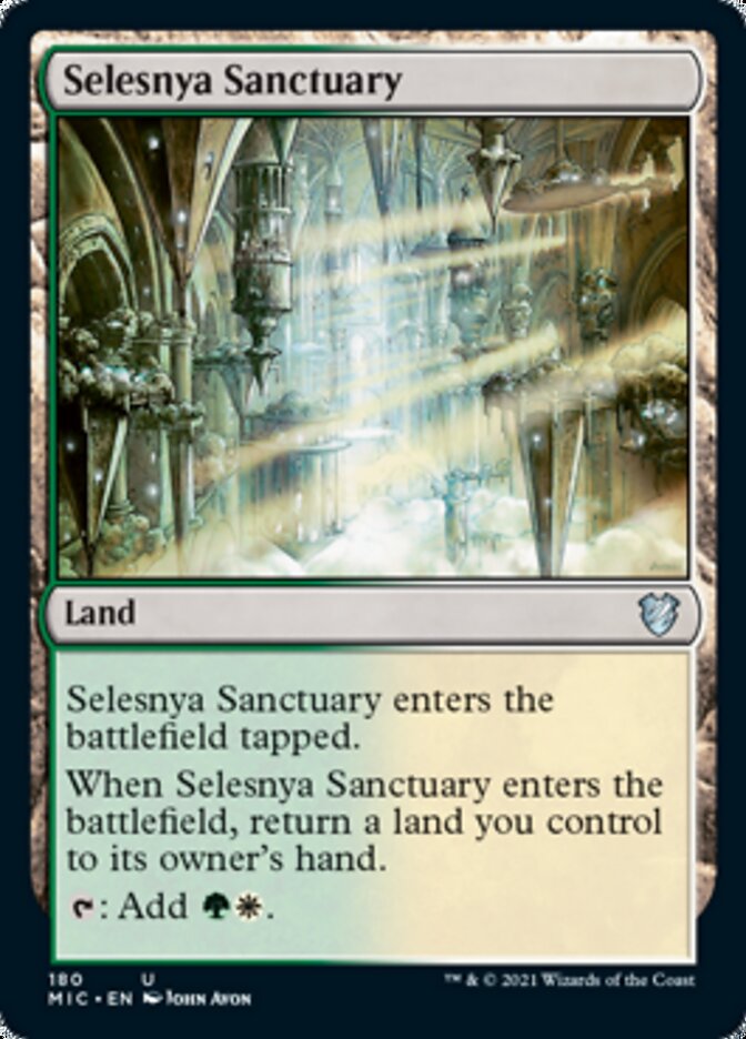 Selesnya Sanctuary [Innistrad: Midnight Hunt Commander] | Mindsight Gaming