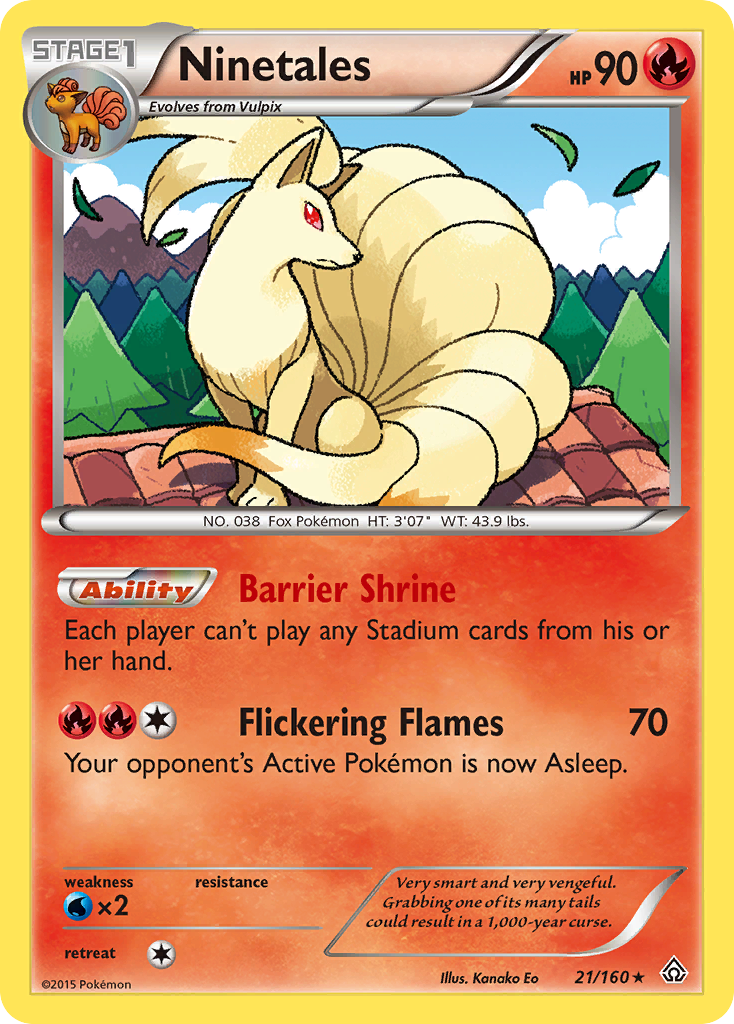 Ninetales (21/160) [XY: Primal Clash] | Mindsight Gaming