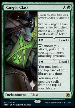 Ranger Class (Promo Pack) [Dungeons & Dragons: Adventures in the Forgotten Realms Promos] | Mindsight Gaming