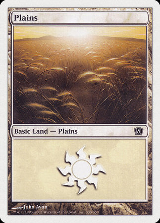 Plains (333) [Eighth Edition] | Mindsight Gaming