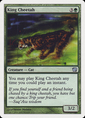 King Cheetah [Ninth Edition] | Mindsight Gaming