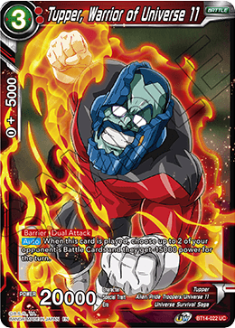 Tupper, Warrior of Universe 11 (BT14-022) [Cross Spirits] | Mindsight Gaming