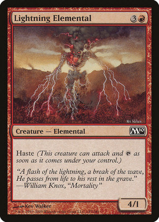 Lightning Elemental [Magic 2010] | Mindsight Gaming