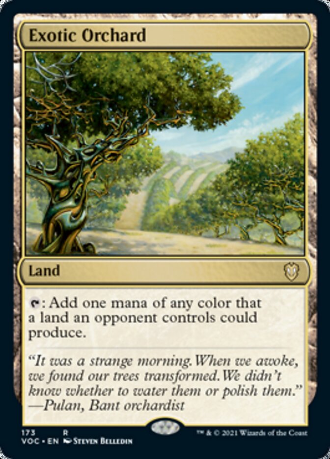 Exotic Orchard [Innistrad: Crimson Vow Commander] | Mindsight Gaming