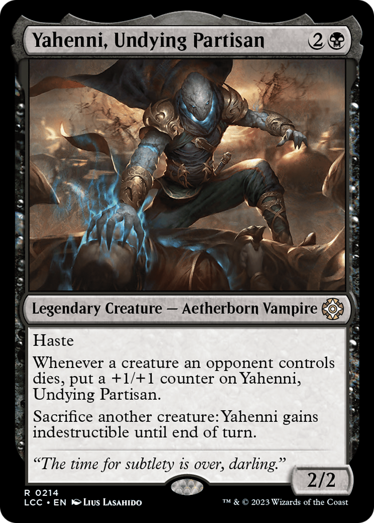 Yahenni, Undying Partisan [The Lost Caverns of Ixalan Commander] | Mindsight Gaming