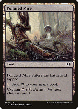 Polluted Mire [Commander 2015] | Mindsight Gaming