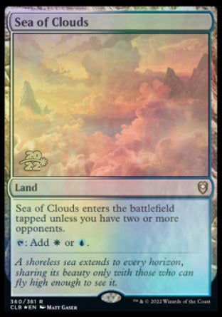 Sea of Clouds [Commander Legends: Battle for Baldur's Gate Prerelease Promos] | Mindsight Gaming