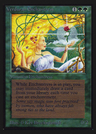 Verduran Enchantress (IE) [Intl. Collectors’ Edition] | Mindsight Gaming