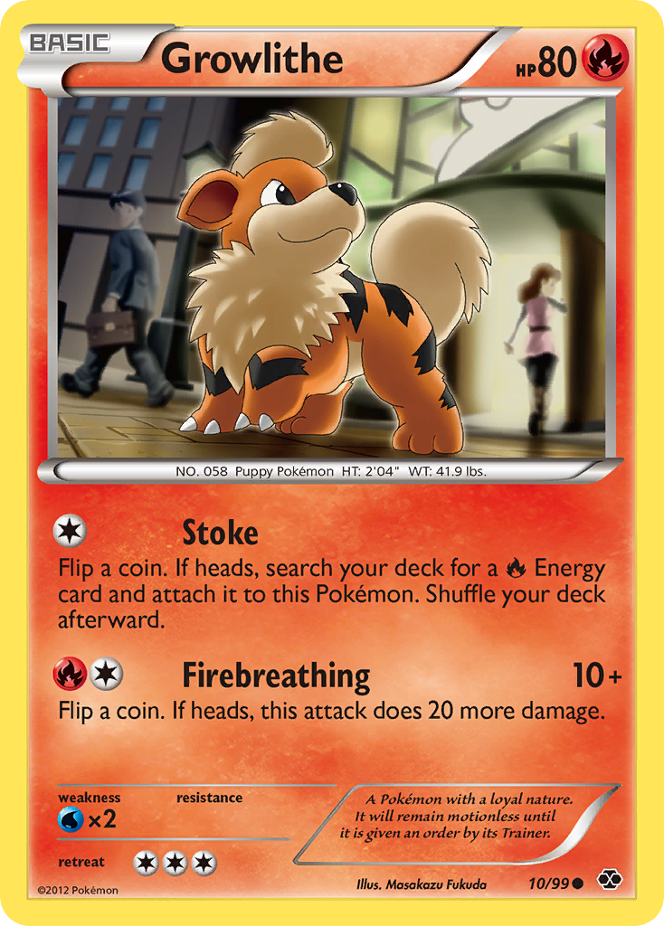 Growlithe (10/99) [Black & White: Next Destinies] | Mindsight Gaming