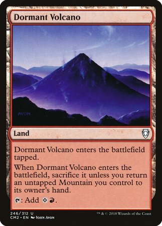 Dormant Volcano [Commander Anthology Volume II] | Mindsight Gaming