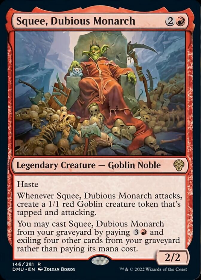 Squee, Dubious Monarch [Dominaria United] | Mindsight Gaming