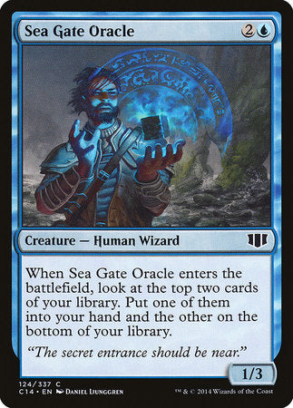 Sea Gate Oracle [Commander 2014] | Mindsight Gaming