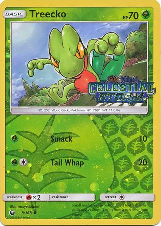 Treecko (8/168) (Toys R Us Exclusive) [Sun & Moon: Celestial Storm] | Mindsight Gaming