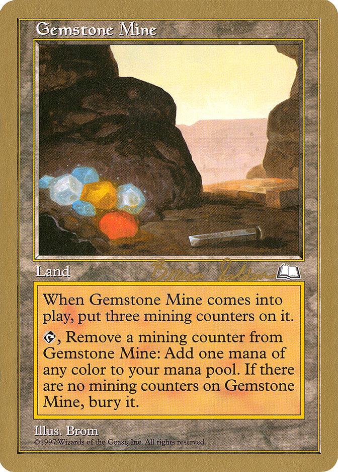 Gemstone Mine (Brian Selden) [World Championship Decks 1998] | Mindsight Gaming