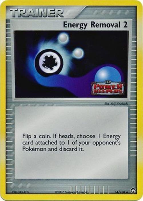 Energy Removal 2 (74/108) (Stamped) [EX: Power Keepers] | Mindsight Gaming