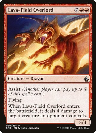 Lava-Field Overlord [Battlebond] | Mindsight Gaming