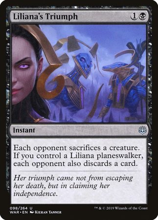 Liliana's Triumph [War of the Spark] | Mindsight Gaming