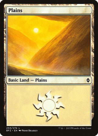 Plains (250) [Battle for Zendikar] | Mindsight Gaming