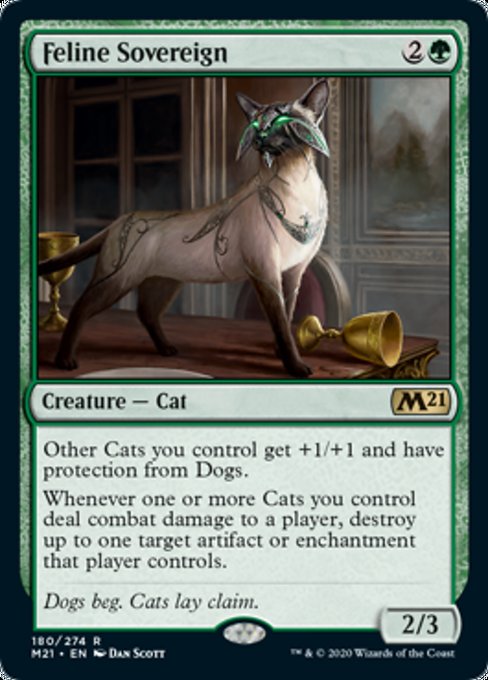 Feline Sovereign [Core Set 2021] | Mindsight Gaming