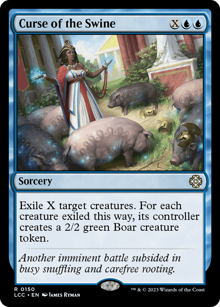 Curse of the Swine [The Lost Caverns of Ixalan Commander] | Mindsight Gaming