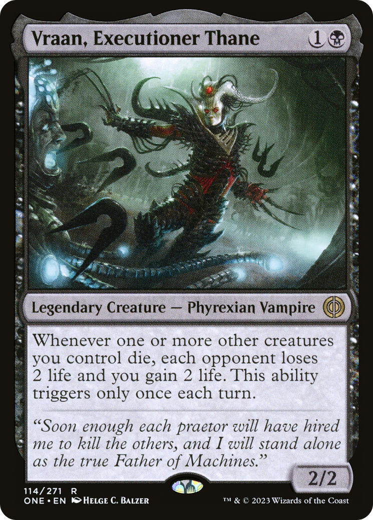 Vraan, Executioner Thane [Phyrexia: All Will Be One] | Mindsight Gaming