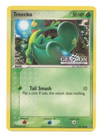 Treecko (70/106) (Gen Con The Best Four Days in Gaming Promo) [EX: Emerald] | Mindsight Gaming