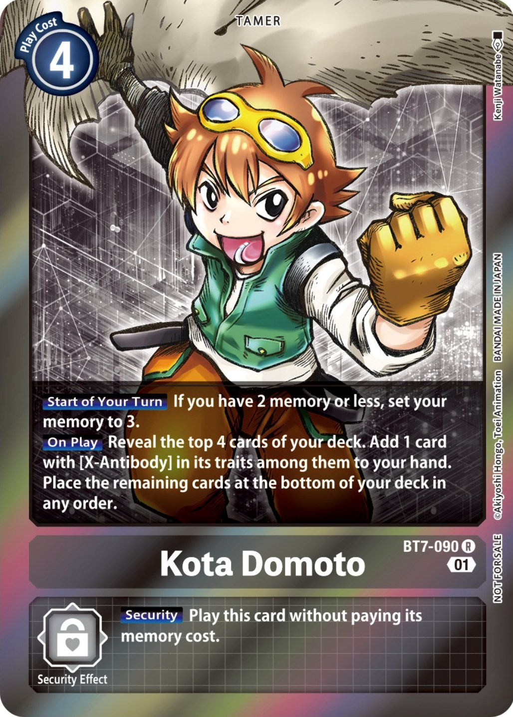 Kota Domoto [BT7-090] (Event Pack 4) [Next Adventure Promos] | Mindsight Gaming