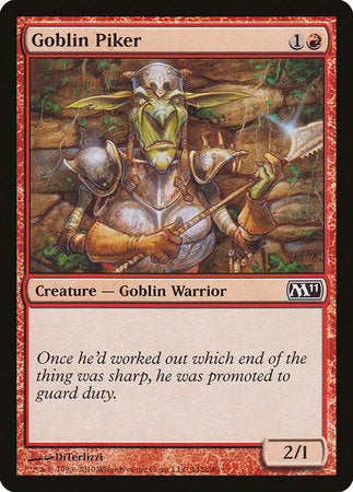 Goblin Piker [Magic 2011] | Mindsight Gaming