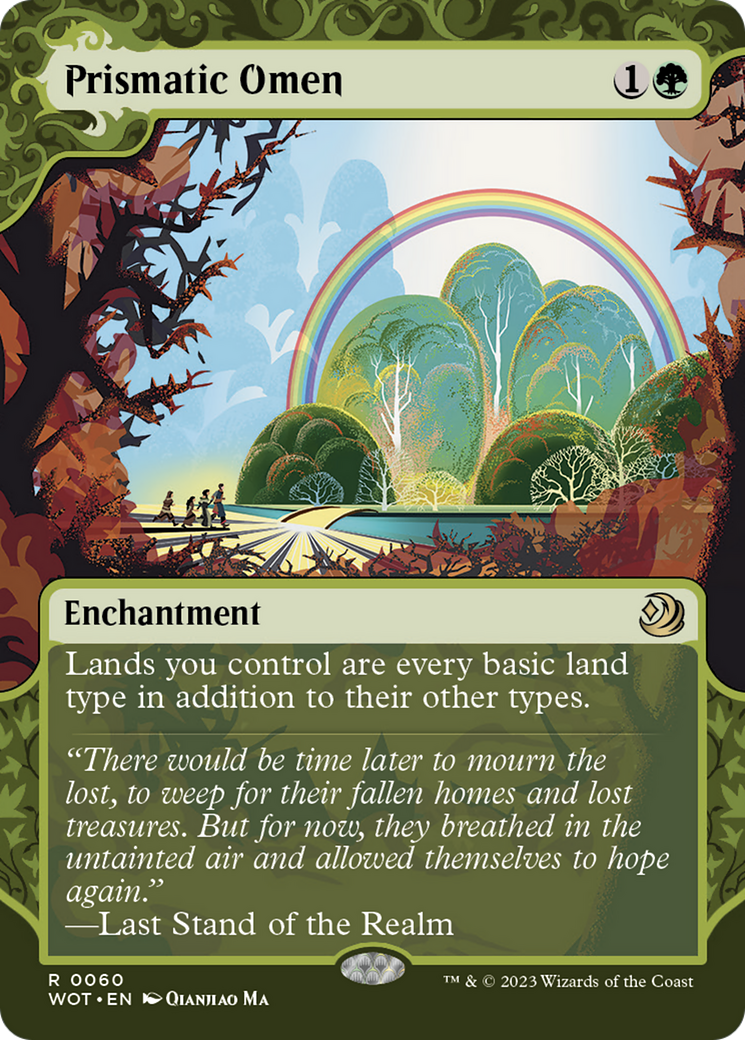 Prismatic Omen [Wilds of Eldraine: Enchanting Tales] | Mindsight Gaming