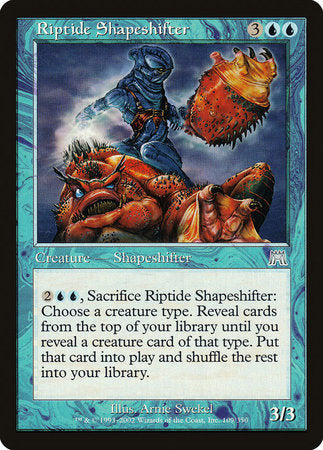 Riptide Shapeshifter [Onslaught] | Mindsight Gaming