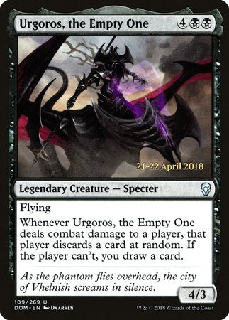 Urgoros, the Empty One [Dominaria Promos] | Mindsight Gaming