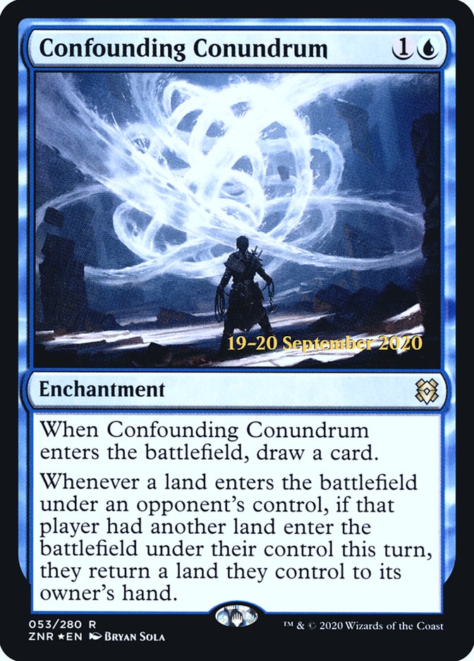 Confounding Conundrum  [Zendikar Rising Prerelease Promos] | Mindsight Gaming