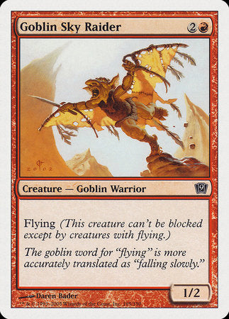 Goblin Sky Raider [Ninth Edition] | Mindsight Gaming