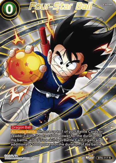 Four-Star Ball (Alternate Art) (BT6-117) [Special Anniversary Set 2021] | Mindsight Gaming