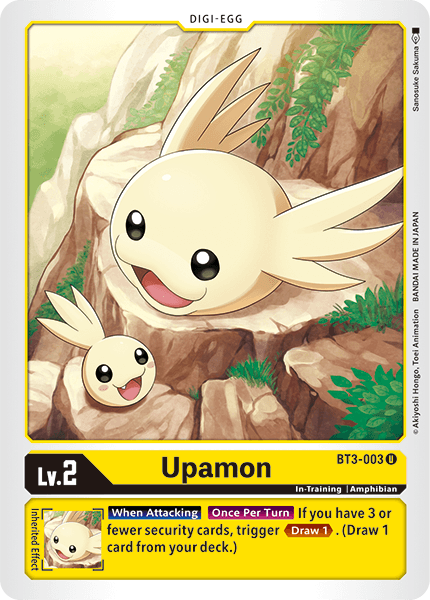 Upamon [BT3-003] [Release Special Booster Ver.1.5] | Mindsight Gaming