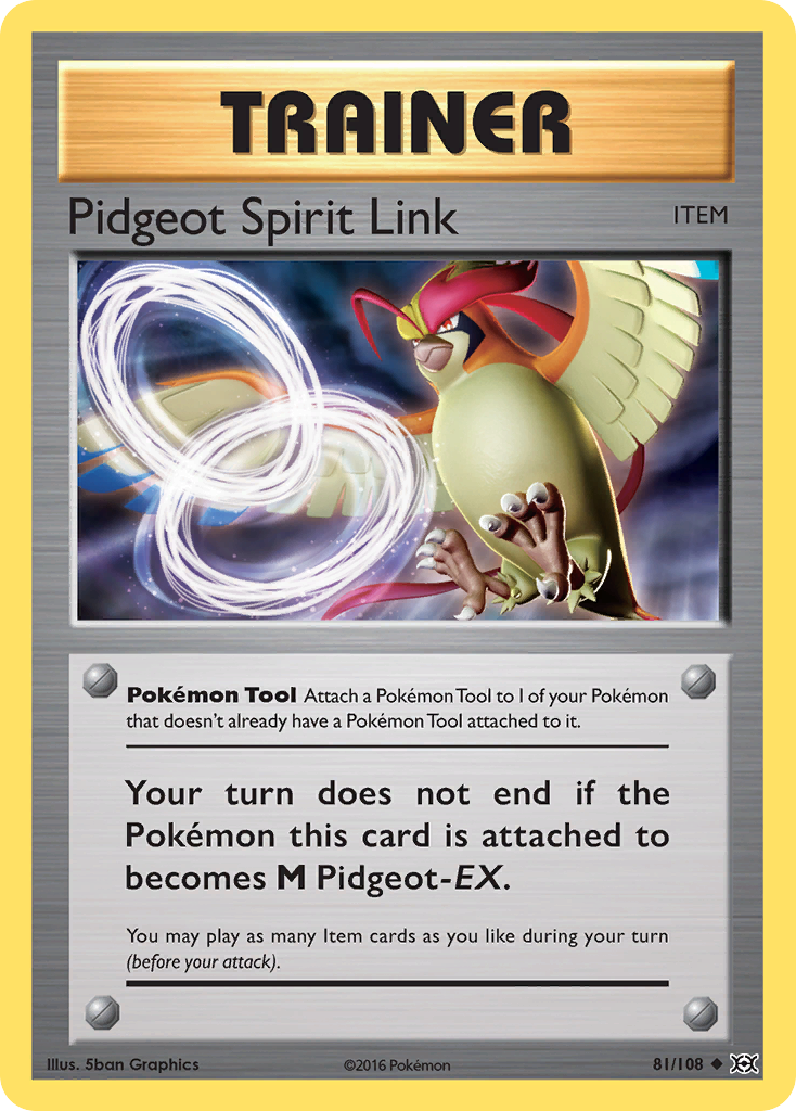 Pidgeot Spirit Link (81/108) [XY: Evolutions] | Mindsight Gaming