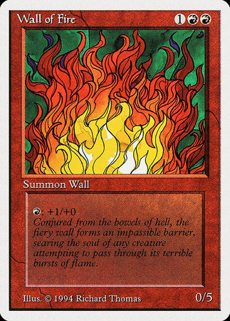 Wall of Fire [Summer Magic / Edgar] | Mindsight Gaming