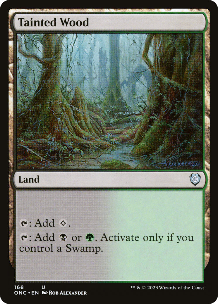 Tainted Wood [Phyrexia: All Will Be One Commander] | Mindsight Gaming