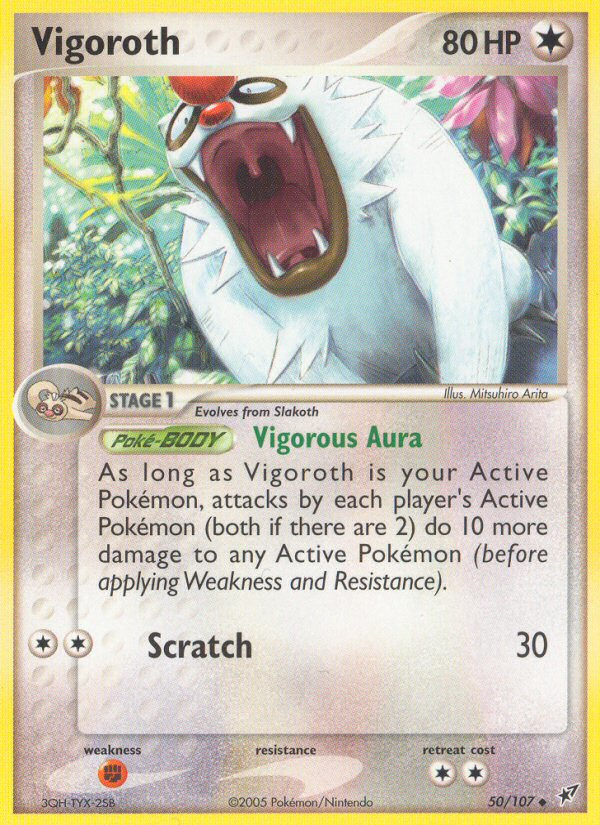 Vigoroth (50/107) [EX: Deoxys] | Mindsight Gaming