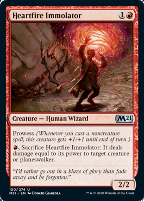 Heartfire Immolator [Core Set 2021] | Mindsight Gaming