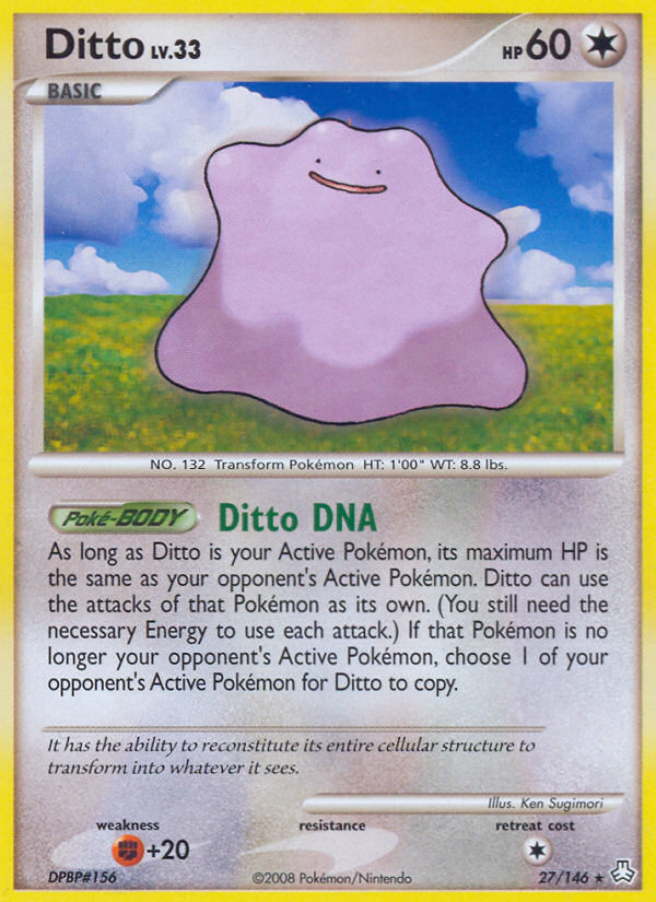 Ditto (27/146) [Diamond & Pearl: Legends Awakened] | Mindsight Gaming