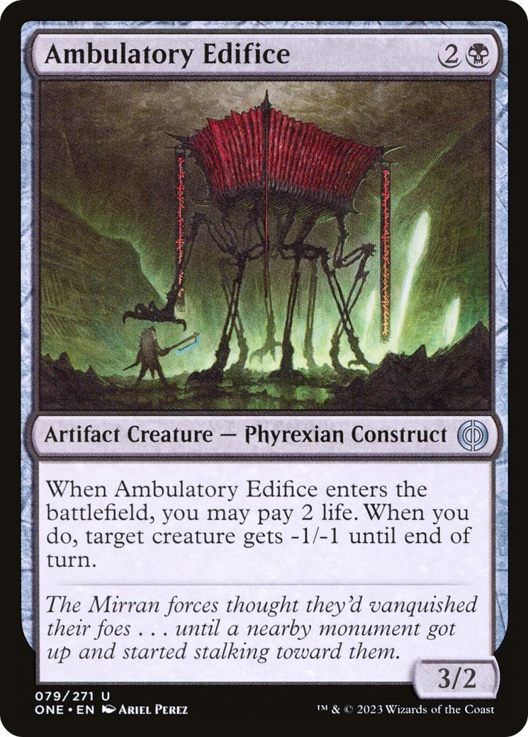 Ambulatory Edifice [Phyrexia: All Will Be One] | Mindsight Gaming