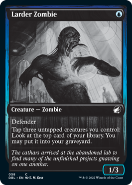 Larder Zombie [Innistrad: Double Feature] | Mindsight Gaming