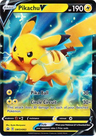 Pikachu V (SWSH063) [Sword & Shield: Black Star Promos] | Mindsight Gaming