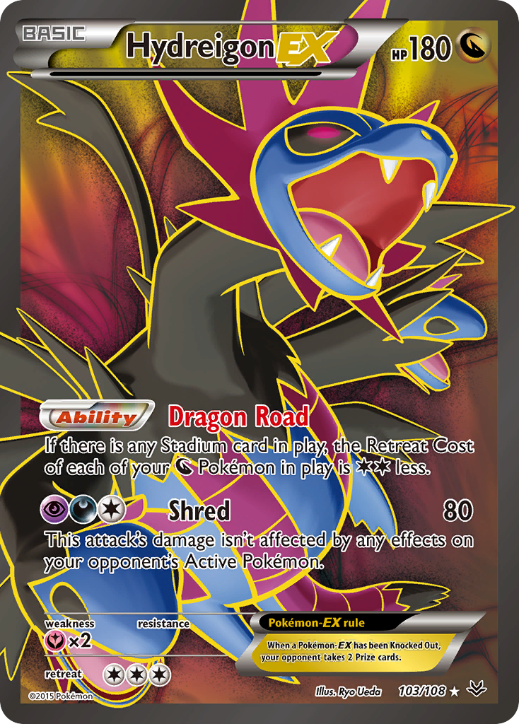 Hydreigon EX (103/108) [XY: Roaring Skies] | Mindsight Gaming